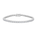 14ct. Weissgold tennis Armband 4.0ct W/SI