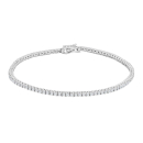 14ct. Weissgold tennis Armband 1.54ct W/SI