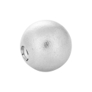 Rhod. Silber Kugel System-Verschlüsse 15mm