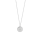 Rhod. Silber Halskette ESTELNOR 12mm Löwe