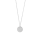 Rhod. Silber Halskette ESTELNOR 12mm Skorpion