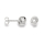 925/- Ohrstecker, rho. Kratzmatt