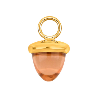 Quarz-Glas Eichelform Farbe12 - vg - Stück