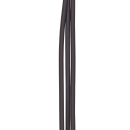 System Kette aus Kautschuk mit 3 Reihen 42cm