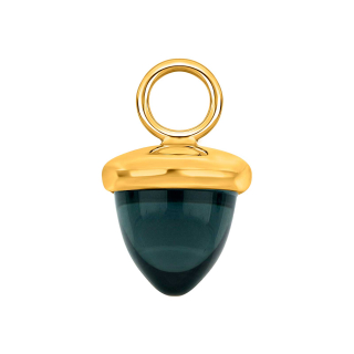 Quarz-Glas Eichelform Farbe42 - vg - Stück