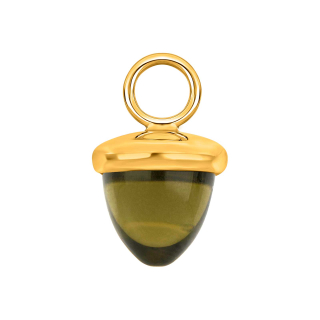 Quarz-Glas Eichelform Farbe61 - vg - Stück