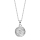 Rhd. Silber Halskette Kreis BREEZE52
