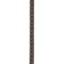 System Kette Oxid. Silber Fuchsschwanz 45cm