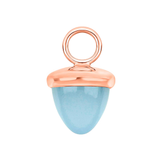 Quarz-Glas Eichelform Farbe35 - rvg - Stück