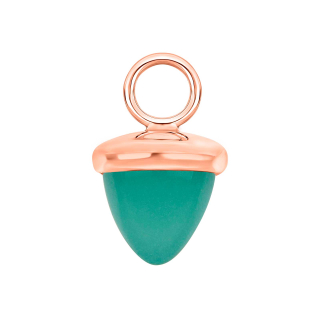 Quarz-Glas Eichelform Farbe49 - rvg - Stück