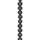 SHAPE Süsswasserpele Kette Schwarz 45cm