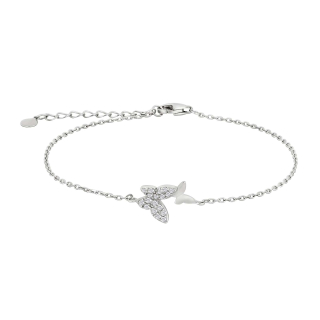 Rhodinierte Silber Armband NELLIENOR
