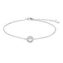 Rhodinierte Silber Armband NILLANOR