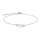 Rhodinierte Silber Armband NOMINOR