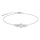 Rhodinierte Silber Armband NYNNENOR