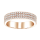 Rosévergoldt ring ADINANOR Gr.52