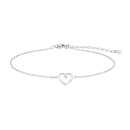 Rhodinierte Silber Armband ODANOR