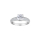 Rhodinierte Silberring 925 ELLENORF 7mm Gr.50