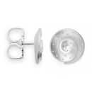 925/- Ohrstecker, rho. matt.