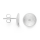 925/- Ohrstecker Sand Matt, Brillanten 0,02