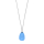 Rhod. Sil. Halskette SWEETS52 Chalcedon