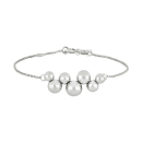 Rhodinierte Silber Armband HONEY52