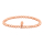 Roséverg. silber Kugelarmband