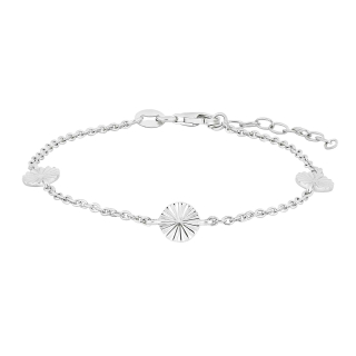 Rhd. Silber Armband Kreis ACTOR52