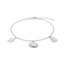 Rhd. Silber Armband SEA52