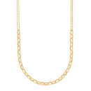8kt. goldhalskette m/Perle