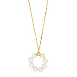 8kt. Gold kette m. FWT
