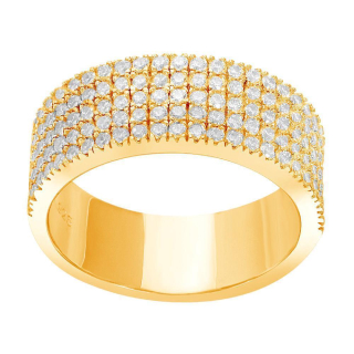 Vergoldet ring ADINANOR Gr.50