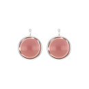 Glas cabochon 13mm - rh/Silber