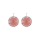 Glas cabochon 13mm - rh/Silber