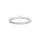 Rhodinierter Silber Ring 3mm HEGENOR Gr.52