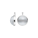 Katzenauge cabochon 13mm - rh/Silber