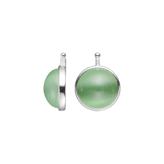 Katzenauge cabochon 13mm - rh/Silber