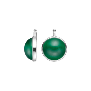 Katzenauge cabochon 13mm - rh/Silber