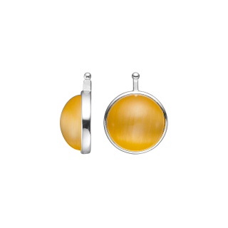 Katzenauge cabochon 13mm - rh/Silber