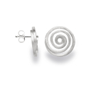 925/- Ohrstecker, rho. Gebüstet