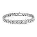 SON Armband STAHL Panzer gebürstet 19cm