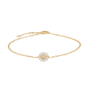 Verg. Silberarmband Margerite 10mm