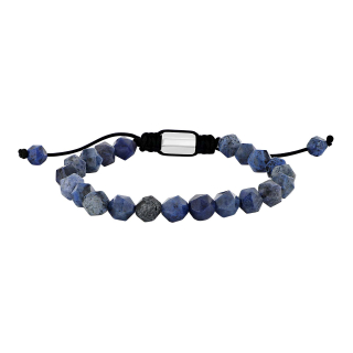 SON Armband blue sodalite m.Stahl 8mm