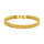 SON Stahl Armband IP gold 23cm