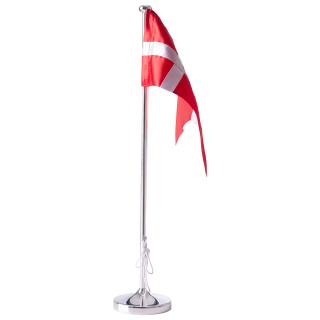 Verchromter Flaggenmast 38,5 cm