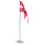 Verchromter Flaggenmast 38,5 cm