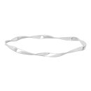 Rhod. Silber Armring 65mm