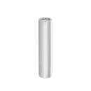 Rhod. Silber System-Verschlüsse Rohr 30mm