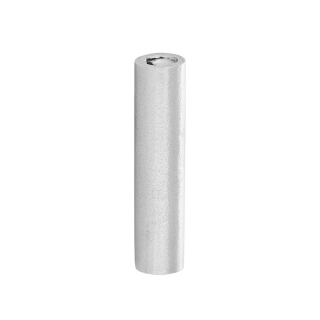 Rhod. Silber System-Verschlüsse Rohr matt 30mm