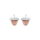 Quarz-Glas Eichelform Farbe12 - rh - Paar